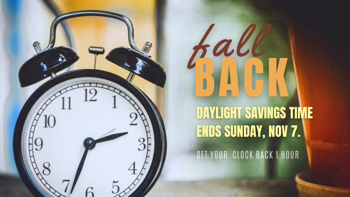 RWOLive_BIG's tweet photo. Hey RWO family, don't forget to set your clock back this Saturday at midnight! We look forward to worshipping with you. Don't forget -- Come to church early, be faithful in your giving and bring someone with you. https://t.co/tWzrYC354e