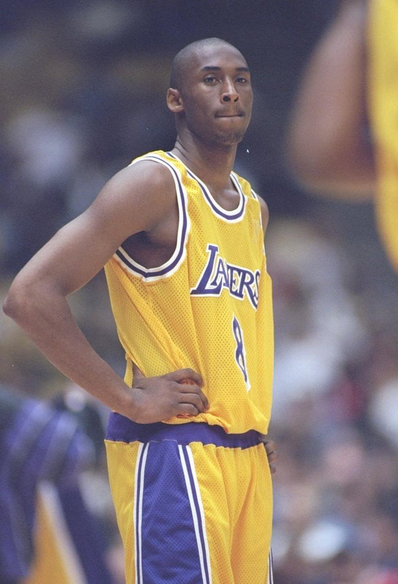kobehighlight's tweet photo. 25 years ago today (1996), Kobe makes his Lakers and NBA debut

Mamba ∞ https://t.co/PaagpeS7n4
