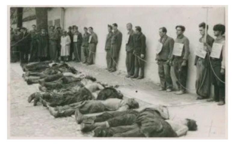 ANPIRomaPosti's tweet photo. Si tratta di una foto relativa alla cattura da parte dei nazifascisti di partigiani jugoslavi del II° distaccamento del Battaglione della #Savinja. I fatti avvengono il #7novembre 1942 sulla #Krešica, vicino a Sv. Jošt na Dobrovljah in #Slovenia. https://t.co/jCE7VRu1Gj