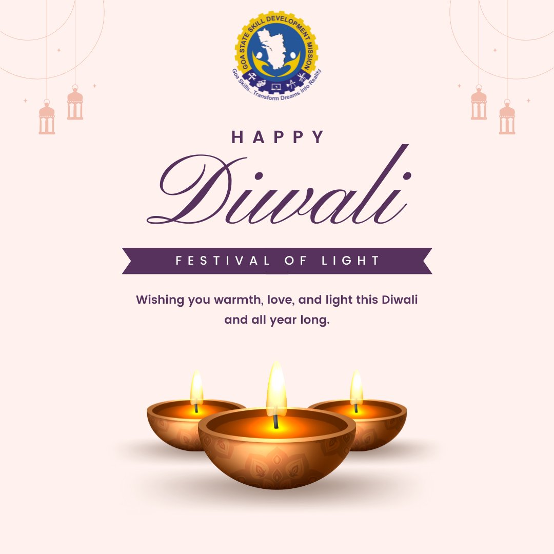 SkillGoa's tweet photo. Rejoice on this blessed occasion, By spreading joy with your friends and loved ones. #HappyDiwali https://t.co/4Kc8ZWb4jn