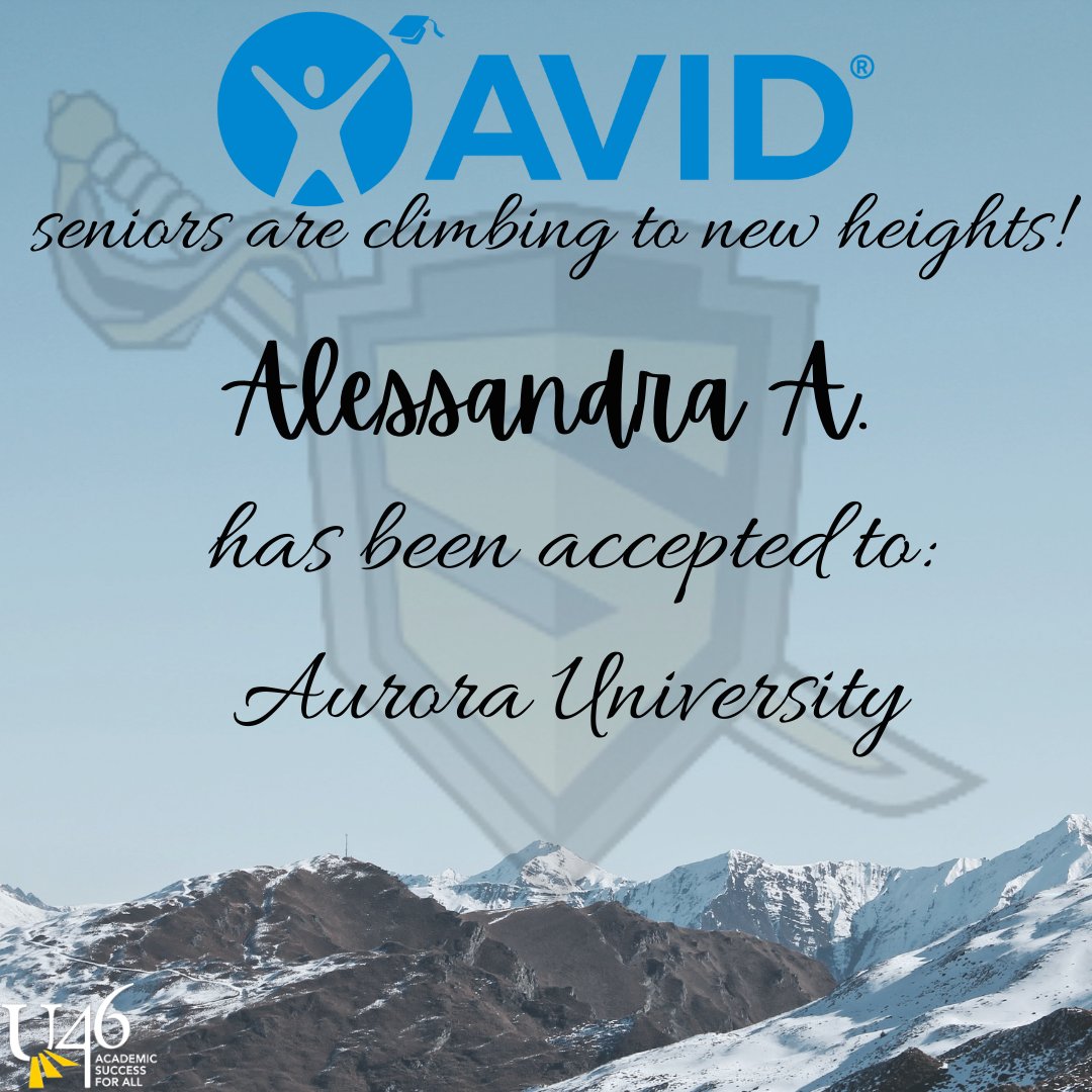 SHSAVIDFAM1's tweet photo. SHS AVID senior college acceptances are rolling in. Check in daily as we celebrate their hard work and accomplishments! If you see them, congratulate them. #strivehonorsucceed https://t.co/kpUyOhBY6K