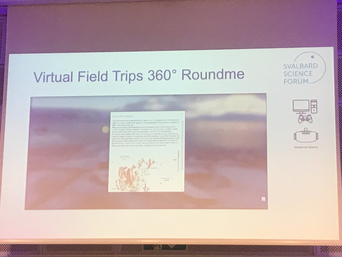 mariaansine's tweet photo. @iEarth_no and @UNISvalbard PhD student Rafael Horota talking about virtual field learning in Svalbard #SSC2021 #svalbardscience @svalbox
Recording will be available here: https://t.co/5qy0fLkd87 https://t.co/lid0IgrM5d
