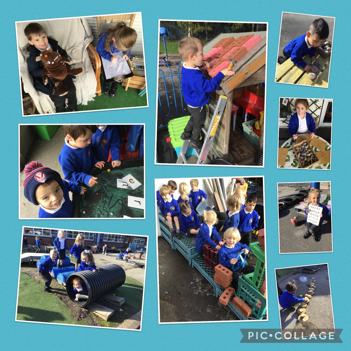 st_highfield's tweet photo. Developing our literacy skills in our learning garden. We love to be outside. @LDSTEducation #HSTMSHINE https://t.co/TWvfnLsSSj