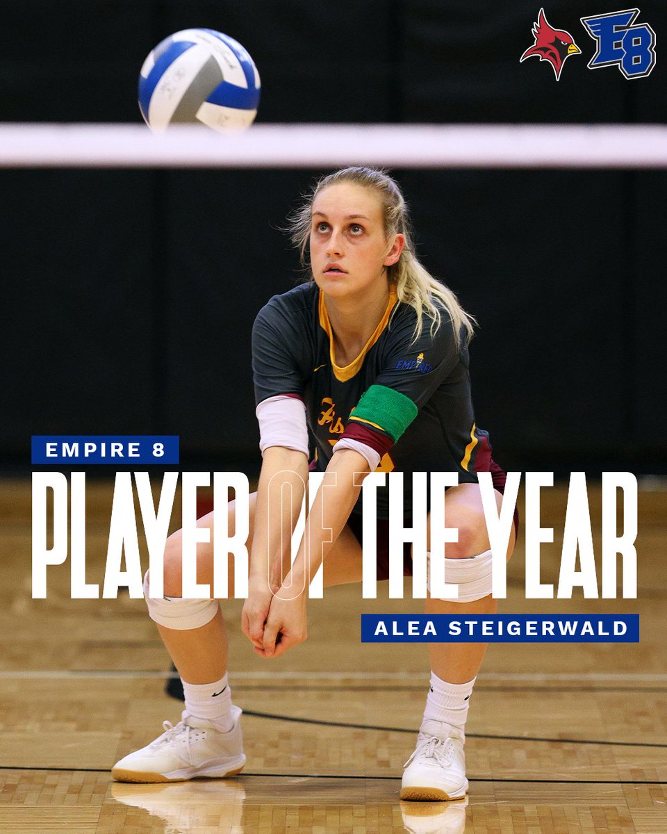 PUT ALEA STEIGERWALD IN THE HISTORY BOOKS FOR GOOD 😤

🏐 1st ever <a href="/Empire8/">Empire 8</a> 4-TIME WVB Player of the Year
🏐 Just the 5th 4-time POTY across all conference sports
🏐  League-high kills and points for @SJFCVB 

🔗: buff.ly/31tgquj