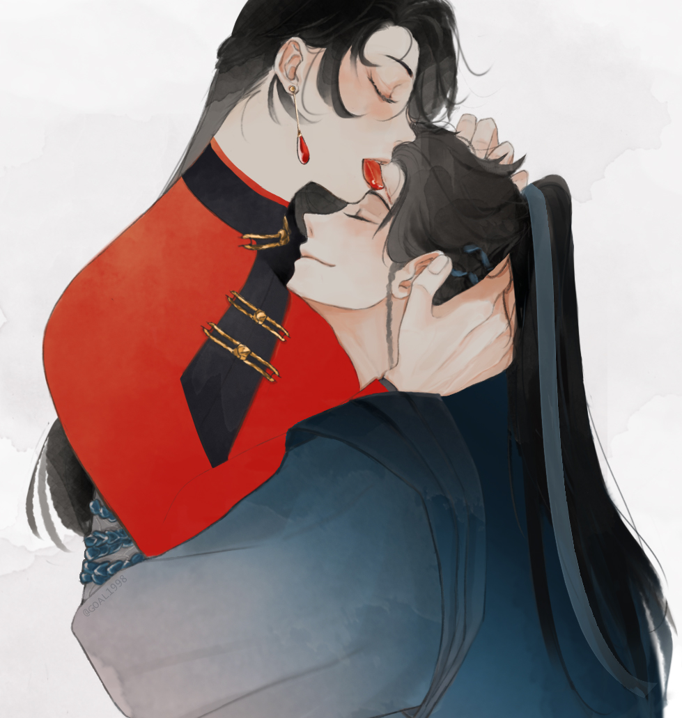 GOAL1998's tweet photo. empathy between fellow sufferers #将进酒 #策舟 https://t.co/rKrTmUlQra