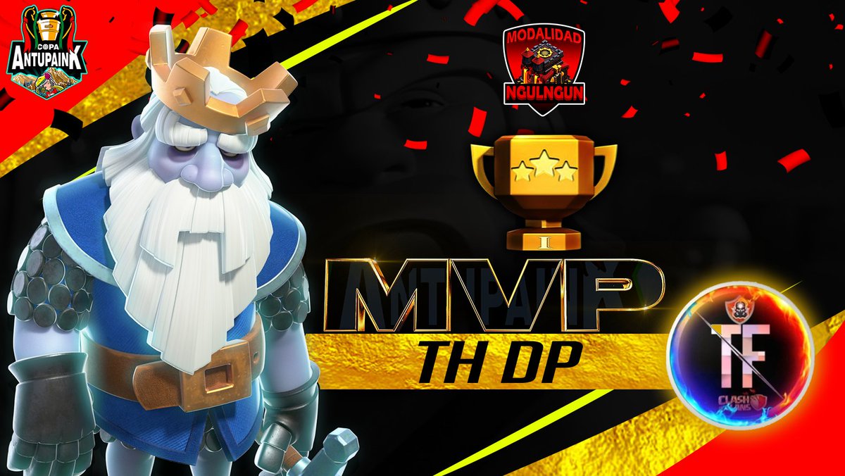 🌿Mari mari peñi!

🌿Queremos felicitar al Wewnien mvp mod. NGULNGUN TH10 de esta 1ra Edición de la Copa Antupaink se lo llevo un jugador del clan #Teamfarruko 

                🏆#ThDP🏆

🍃Chaltu may por haber sido parte de esta Copa muchas felicidades!🙌