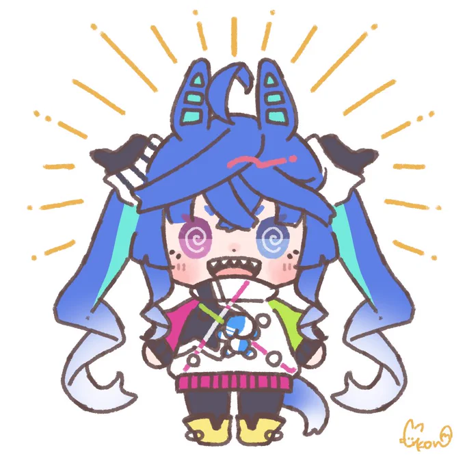 うまぬいでないかな🐎
#ウマ娘 #ツインターボ 