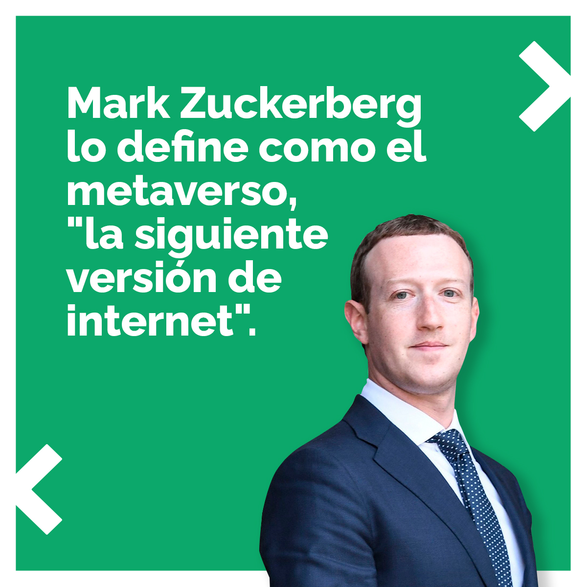somos_chumbo's tweet photo. #Facebook ahora pasa a llamarse #Meta. 📣 

Mark Zuckerberg lo define como "la siguiente versión de internet". 
 
 #Chumbo #Somoschumbo #MarketingDigital #ContenidoDigital #marketingonline #metaverse #metaverso https://t.co/LgdbEyXgci