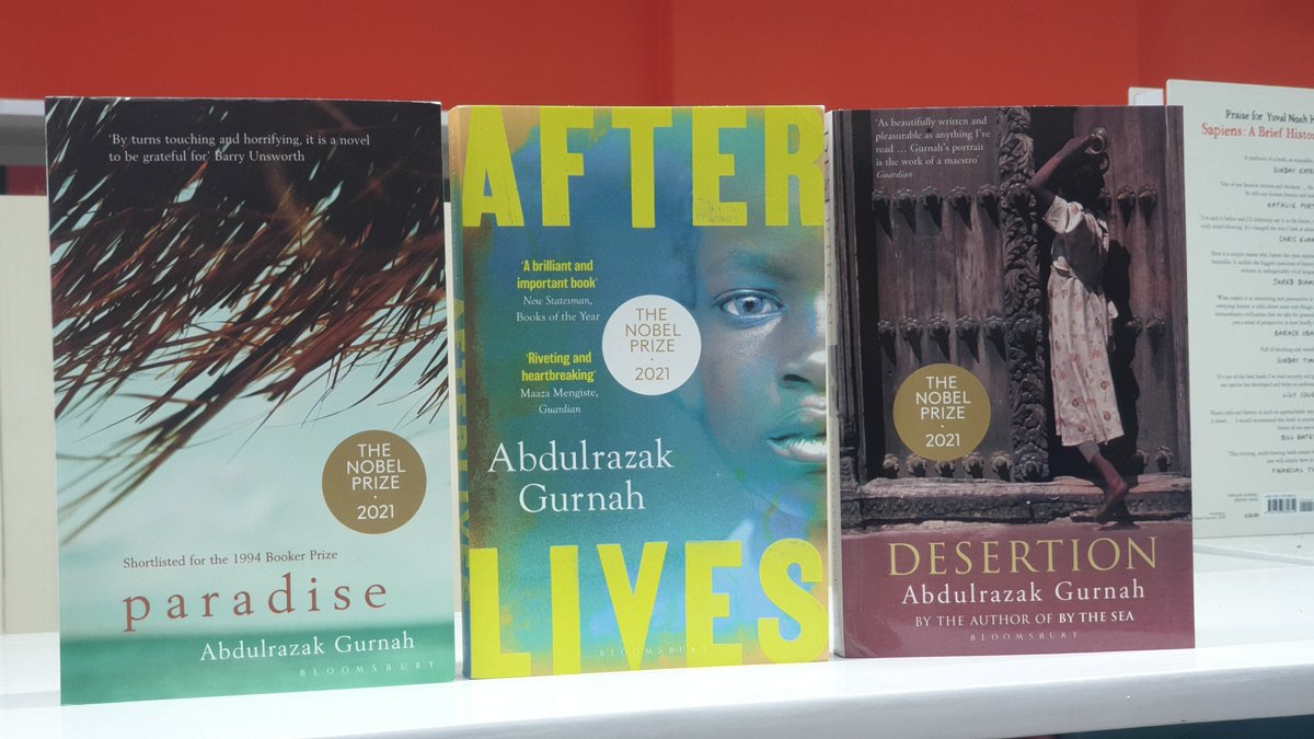 BookstoreVidya's tweet photo. ABDULRAZAK GURNAH - Nobel Prize Winner - After Lives

Vice President| #BawumiaSpeaks| #TeacherAppreciationMonth| #KayDrive| #PenteSpace| #scfintechfestival https://t.co/2kZkhxjeI8