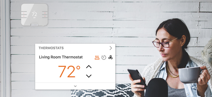 iAlarmNJ's tweet photo. Is your thermostat smart enough to handle the changing temperatures?  With a smart thermostat you can change the settings in your home or business from your phone when the temperature drops while you are away.  Ask us about how to make your home smart! https://t.co/4a5qdcia2h