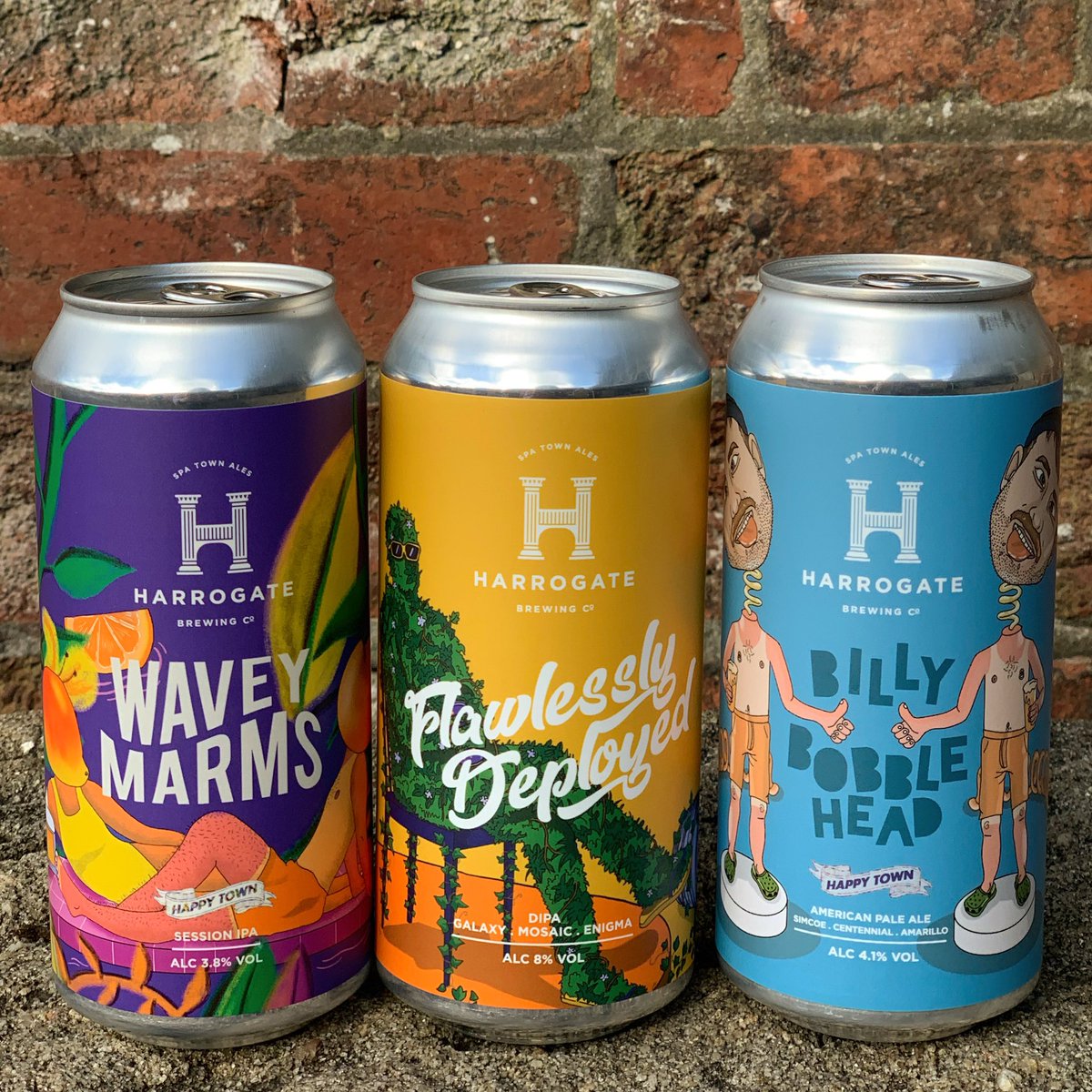 HarrogateBrewCo's tweet photo. Are you Wavey, Flawless or a Bobblehead? ๐ ๐
๐ฝ๐คช โฃ
โฃ
#beer #craftbeer #ipa #dipa #apa #harrogate #harrogatebrewery #brewery #delivery #beerdelivery #knaresborough #northyorkshire #yorkshire #letsgetwavey https://t.co/8OtuSBl3Ue