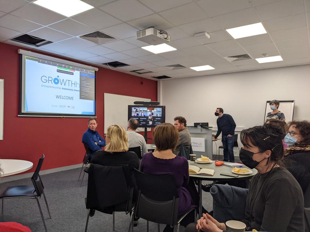 Our first physical TEL community of practice in 20 months! Online and on campus. Lego Serious Play with Professor Felicity Kelliher @witctel WIT Growth Hub