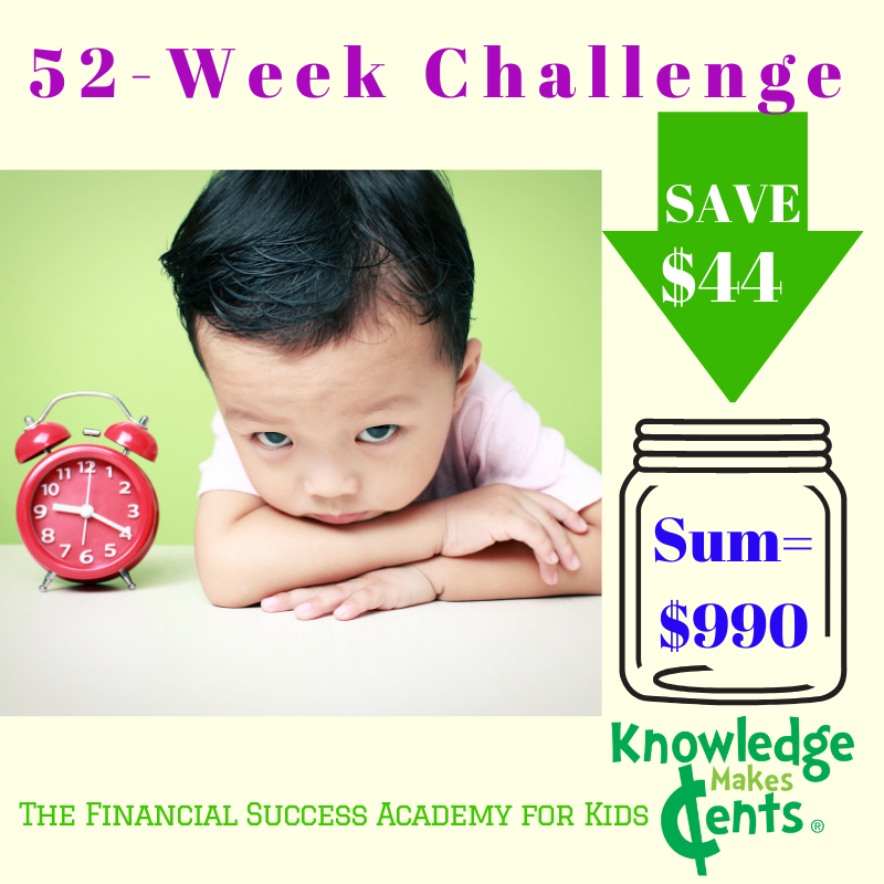 KMCents's tweet photo. To do this weekend: 1) continue with the #52weekchallenge, and 2) turn your clocks back. You're launching the start of #FinancialLiteracyMonth with almost $1000 of savings! #FLM2021 #GoodMoneyHabits #HabitOfSaving

Week #44: Nov. 1-7

#FinancialSuccessAcademyForKids https://t.co/rXZbwsPsIK