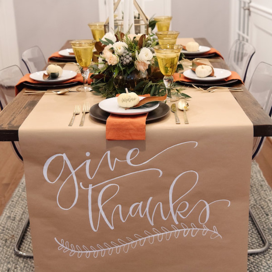 Thanksgiving is three weeks away. Now’s a good time to get your table linens and napkins out to make sure they don’t need to be freshened up before the holiday. #householdtips #entertaining