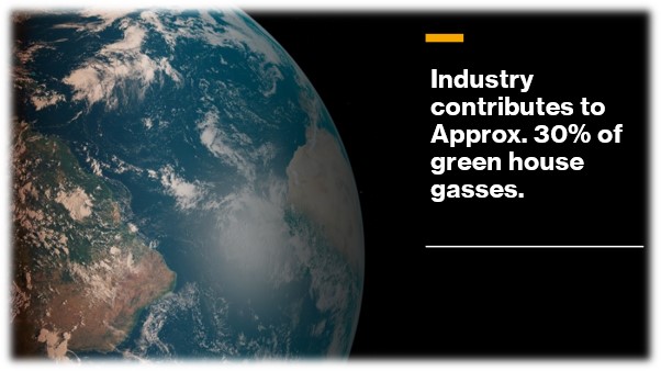Industry produces carbon dioxide from energy and material needs, quality issues, poor productivity and human error . Industry 4.0 can help address theses issues significantly lowering carbon dioxide emissions.

#COP26 #Industry40