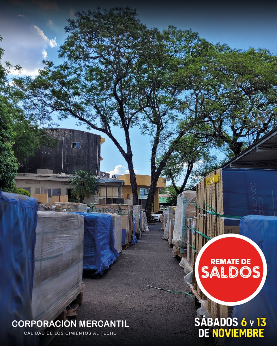 corpmercantil's tweet photo. 💥 Nos estamos preparando para recibirte con la mejor organización 💥

🚨REMATE DE SALDOS🚨 Sábados 6 y 13 de Noviembre en la Casa Central de 7:30 a 12:00 horas ¡Te esperamos! https://t.co/bJOCowGwCA