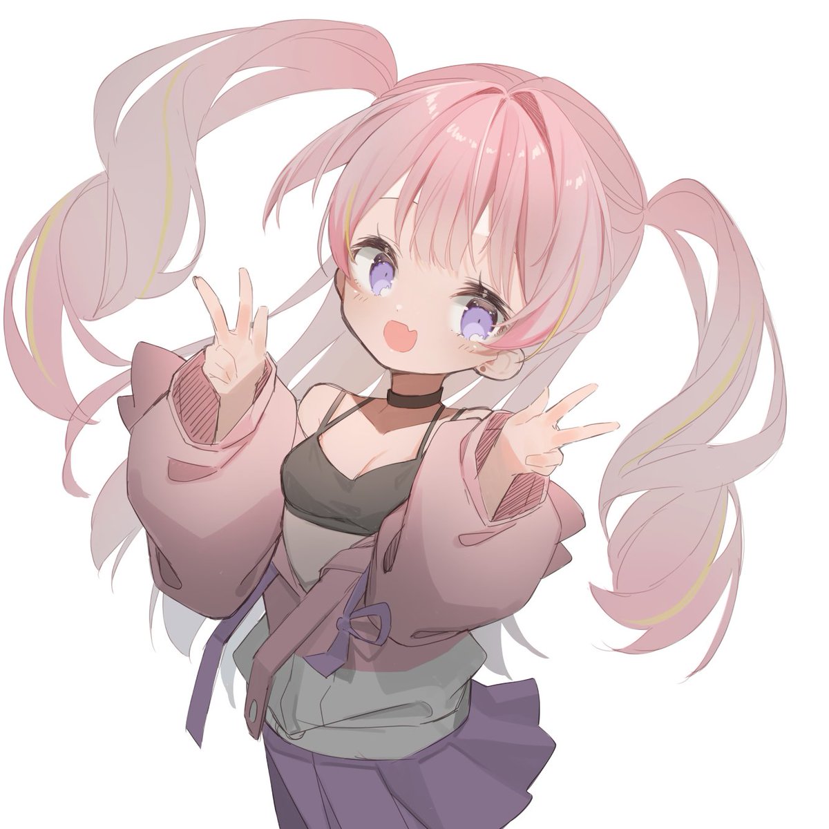 「透過できてるかな? 」|うろつきのイラスト