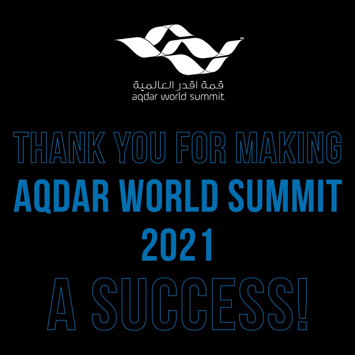 AqdarWS's tweet photo. On behalf of organizing team, we would to thank our outstanding sponsors, partners, exhibitors, supporters and participants whom contributed to the success of AWS.See you at Aqdar World Summit 2022!
#اقدر #الإمارات #قمة_اقدر_العالمية #إكسبو #إكسبو_دبي
#Aqdar
#EXPO2020 #EXPOUAE https://t.co/us8loovifj