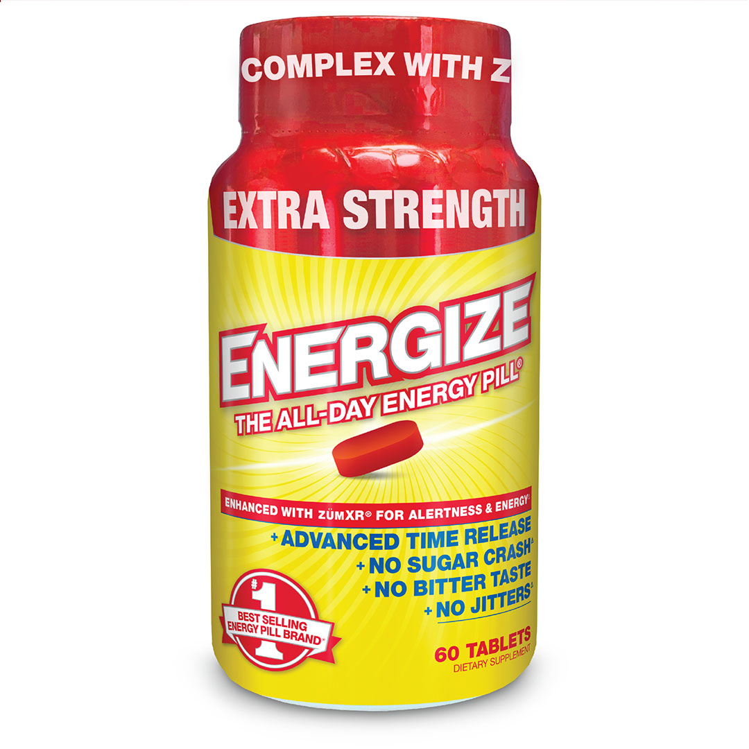 TryEnergize's tweet photo. EXTRA STRENGTH 💪 ALL-DAY ENERGY ⚡

#1 Best Selling Energy Pill in America now in EXTRA STRENGTH 💪

ENERGIZE ⚡ is available in 4 Amazing Options 🔗 https://t.co/wiGFBTzPkE
⚡ Original
💪 Extra Strength
❤️ Immunity
🧠 Brain &amp; Focus https://t.co/cB7gA8F8ID