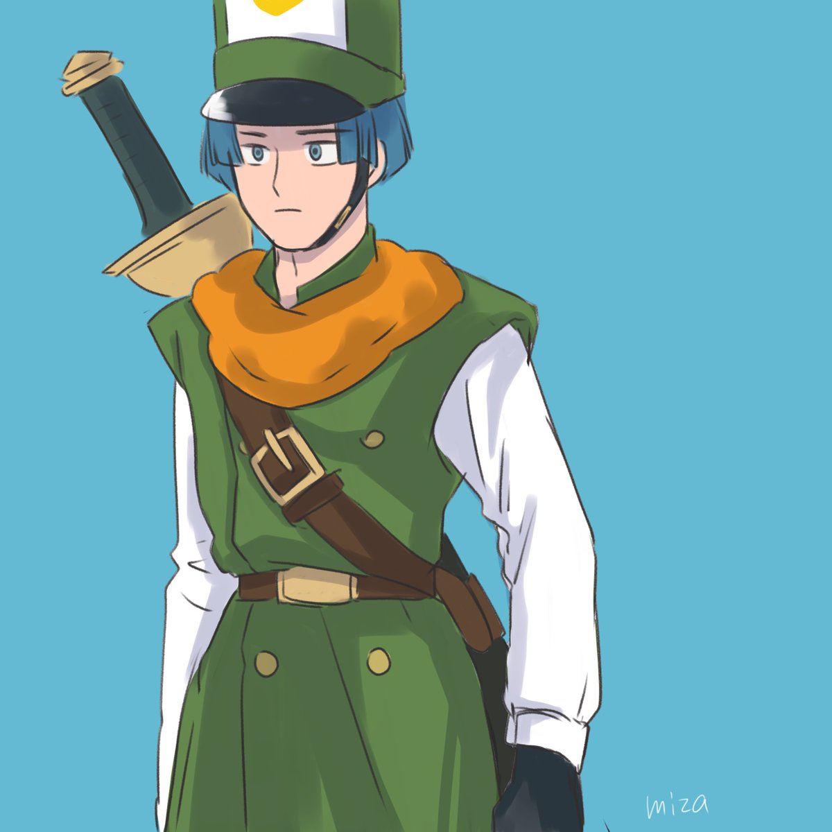 神官は成人男性 神官は成人男性 と念じながら描いてみた まだ念が足らない Mizaのイラスト