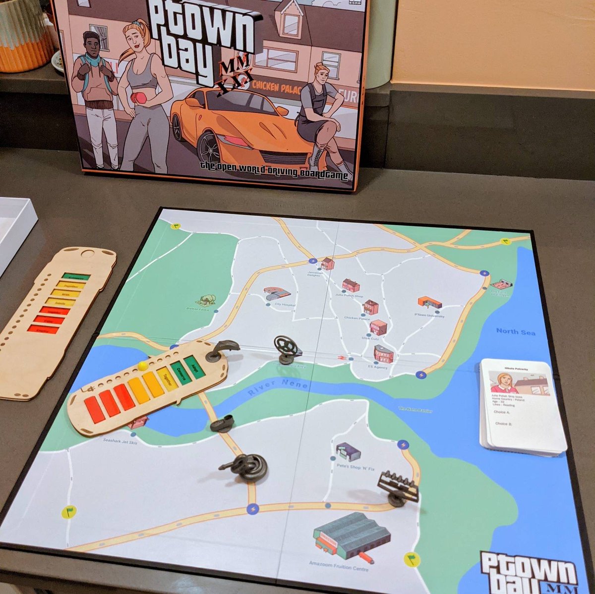 That time I asked about cars was for this. #PTownBay was created with young people learning outside the mainstream education system <a href="/Nacro/">Nacro</a> Education Centre in Peterborough. Play testing next week during #COP26 Thx to <a href="/TheHowardLeague/">The Howard League</a> <a href="/ccse_ljmu/">CCSE</a> <a href="/JoinTheSeason_/">Season for Change</a> 
#SeasonForChange