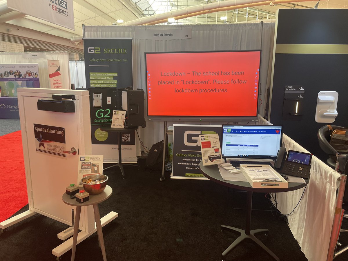 PGHWVU's tweet photo. Come visit us in booth #1250 at Campus Safety Conference at EdSpaces @CSEventTweets #CSCatEDspaces #CSC21 #g2secure #campussafety
https://t.co/gOStBacd2l https://t.co/NmwI54IyyO