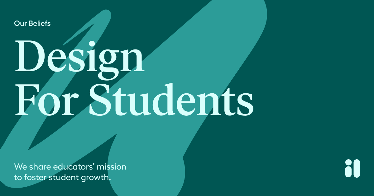 Our belief in the power of every learner’s unique potential is what drives us to create interactive, dynamic curricula that can adapt to meet each student where they are.

Learn more about our beliefs at bit.ly/3bzjwPc.

#IgniteLearningBreakthroughs