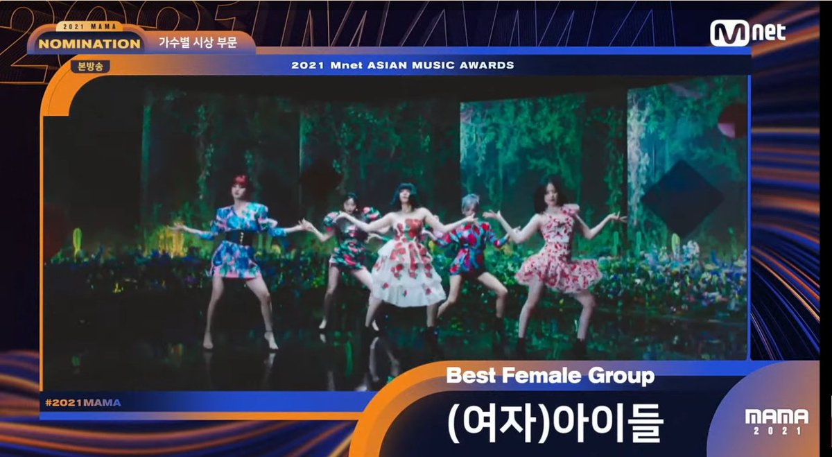 idlevotingteam's tweet photo. GIDLE has been nominated for “Best Female Group” at the 2021 Mnet Asian Music Awards (MAMA).

Voting starts tomorrow (11/04, 6PM KST) via this link https://t.co/6mPV1Hkjjv. Start signing up your Mwave accounts now!   

#GIDLE #여자아이돌 @G_I_DLE https://t.co/KnN4bYXmq2
