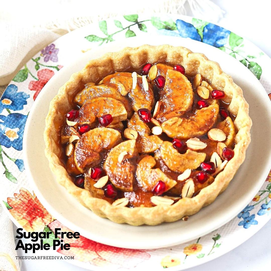 Make this apple pie without adding sugar! sfdiva.co/3mIDWM5