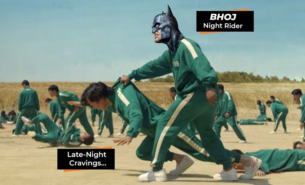 Late Night #tiharvibes ? We've got your back 🤟 Delivering everyday till 3am to your doorsteps 🤸‍♂️🤸

#Bhojlatenightdelivery #bhojgaraumojgarau