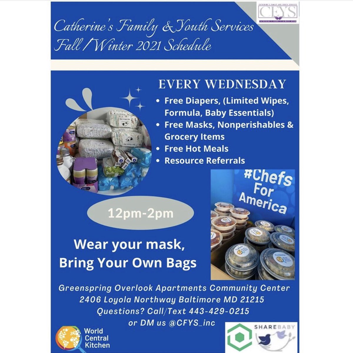 promiseheights's tweet image. #foodgloriousfood awaits you today—find many sites giving away fresh &amp;amp; free 🍎🥦🫑🍊🍠produce (plus 👟👠&amp;amp; 👖👔👚!) by clicking our bio link or linktr.ee/promiseheights &amp;amp; FREE FOOD. Thanks to @UMBCommunity @CFYS_Inc &amp;amp; all who make this happen!