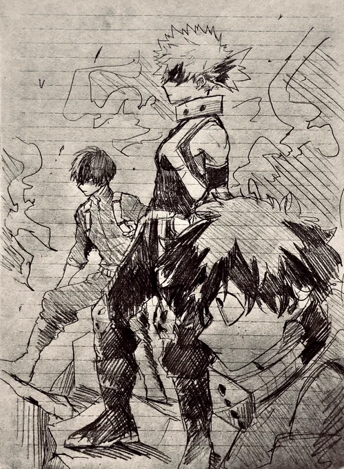 オリジン組落書き
#オリジン組
#MHA #僕のヒーローアカデミア 