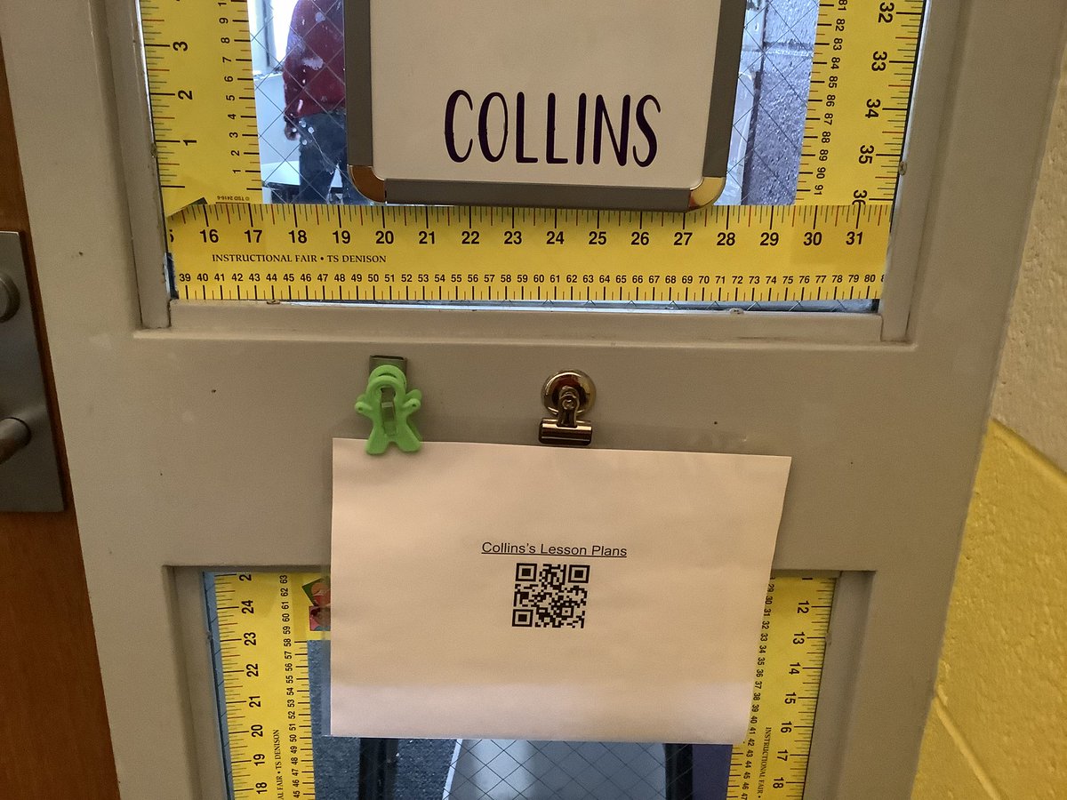 Fancy like having your lesson plans via QR code! <a href="/chicocollins28/">Maria Collins</a> <a href="/signgirlbarton/">Emily Williams</a> <a href="/FCSchoolsNC/">Franklin County Schools</a> #LMESTheChoiceIsYours