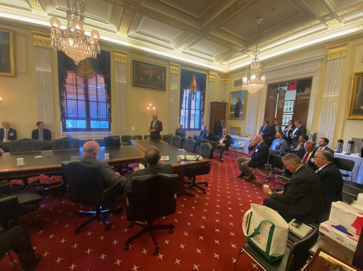 FarmCreditWEAR's tweet photo. This morning we had the opportunity to meet with Arkansas legislators on Capitol Hill. Thank you to our senators and congressmen for your support of rural communities in our state and AR agriculture. #FarmCreditFlyIn https://t.co/9dfmCeorkK