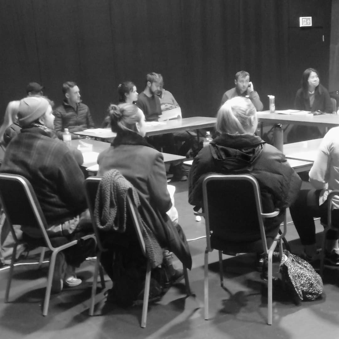 PlaywrightConvo's tweet photo. Currently on: the #ConversationsOnAPlaywright21 participants are talking about Tom Murphy's play Famine at @TheLirAcademy https://t.co/sX8fChR5mA