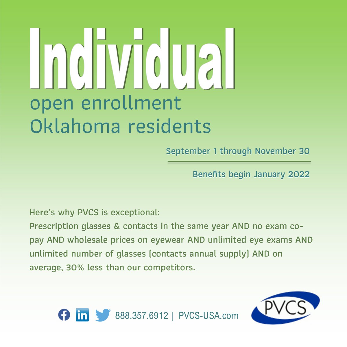 primary_vision's tweet image. #vision benefit plan w/exceptional coverage &amp;amp; affordable.   pvcs-usa.com 👍👀 
Our #Oklahoma company has served over 93,000 members.  We also offer group rates - if your employer does not offer a vision plan, let us know, we will contact them.  #healthyeyes