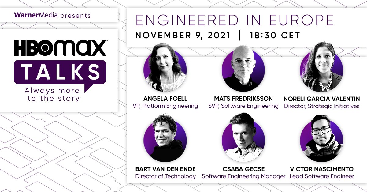 Building a streaming service for 70+ million users takes an incredible team. To celebrate the launch of HBO Max in Europe, hear about the exciting technical challenges our team faces as they build, ship and own the code that is driving our latest launches. bit.ly/3wcBeSa