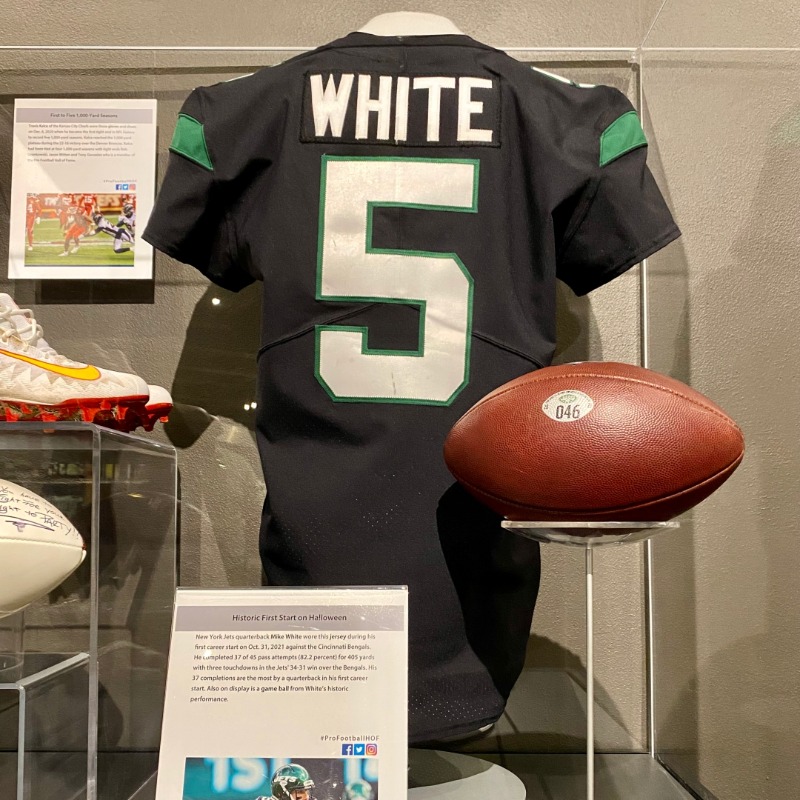 Mike White makes it into the Pro Football Hall of Fame (sort of)