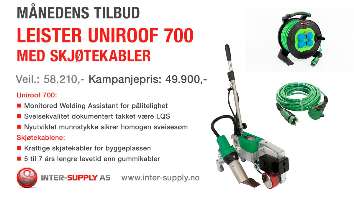 InterSupplyAS's tweet photo. Månedens tilbud fra Inter-Supply AS - https://t.co/UYp843AWGr https://t.co/fB132xoQwt