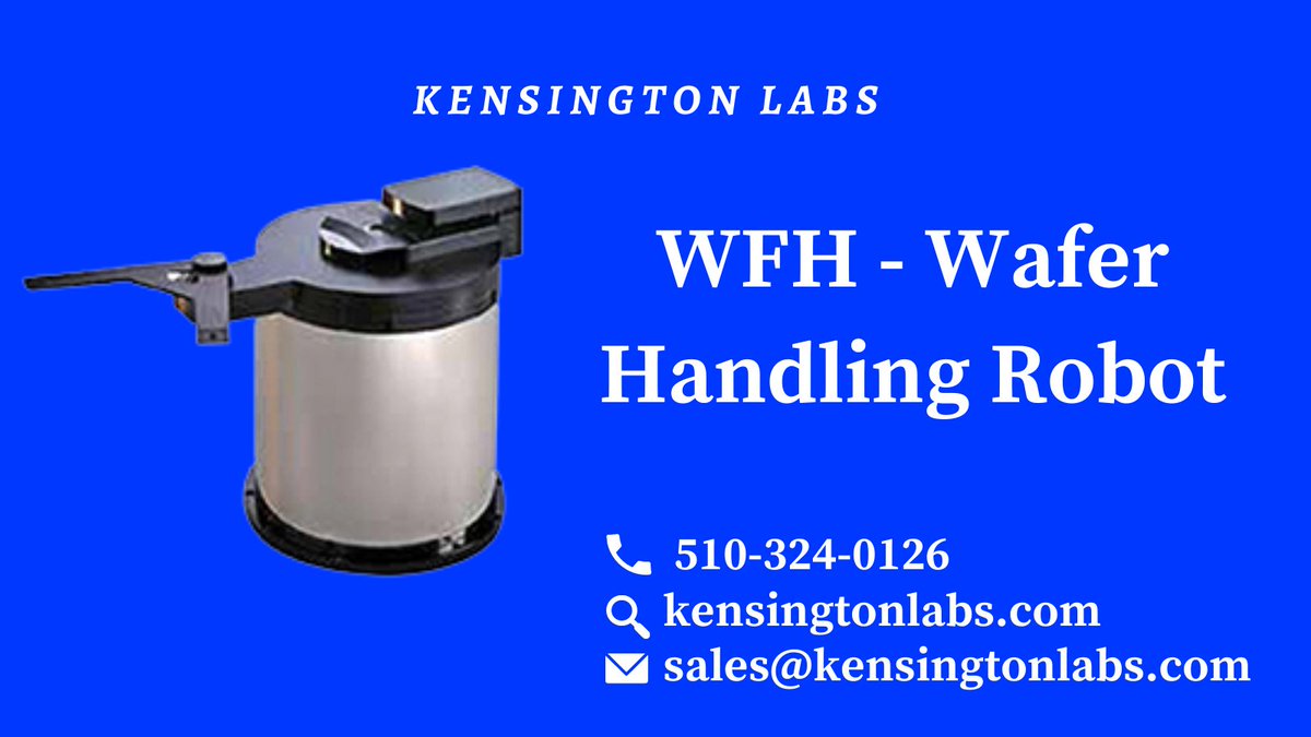 Kensington_Labs's tweet photo. If you are looking for the #WaferHandlingRobot? Reach the #KensingtonLabs to grab the high-end services. We have a technical team of professionals who put their all efforts into designing the #WHFRobots. Reach us and get the best services today. 

Visit:- https://t.co/Y1ZmiMuqsn https://t.co/ushkkQpIDW