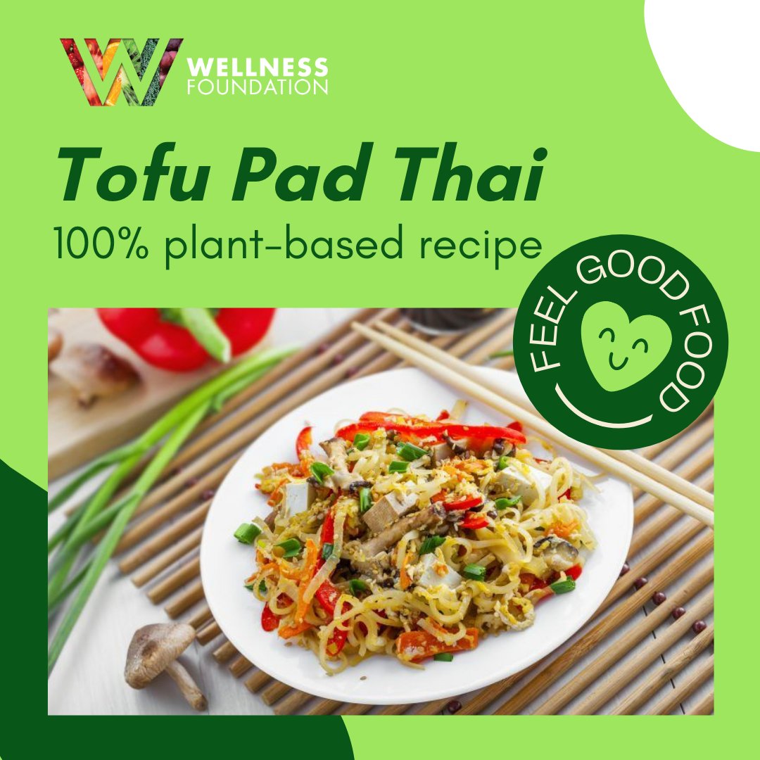 WFEH's tweet photo. This Tofu Pad Thai recipe is easy and oh, so delicious! Want to learn more about our programs or find this super easy recipe? Click the link below!
https://t.co/WcLtFW0Ve2
 #wellnessfoundation #plantbasedfoods #jumpstart360 #wfeh https://t.co/jsPAwpLDPG