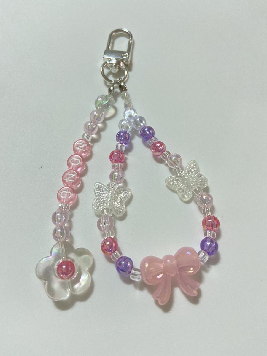 🎀 𝐶𝑢𝑡𝑖𝑒_𝑆ℎ𝑜𝑝 🎀 พวงกุญแจลูกปัด แหวนลูกปัด tweet media