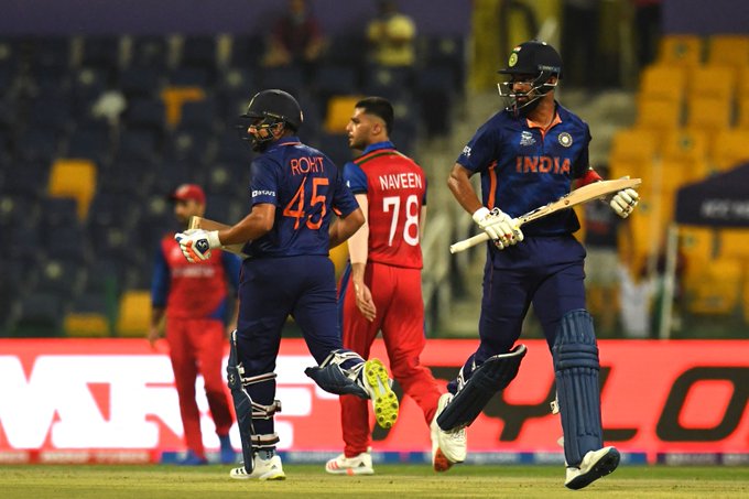 KL Rahul and Rohit against Afghanistan | India vs Scotland | SportzPoint.com