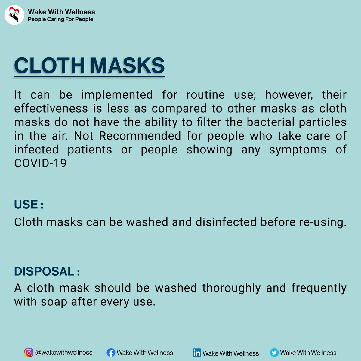 wakewwellness's tweet photo. All you need to know about different kinds of masks.
#mask #MaskUpIndia #COVIDisAirborne #WearAMask #COVIDIOTS #VaccinesWork #health #StaySafe #wellness #unitednations #WHO https://t.co/ypoOYzig9B