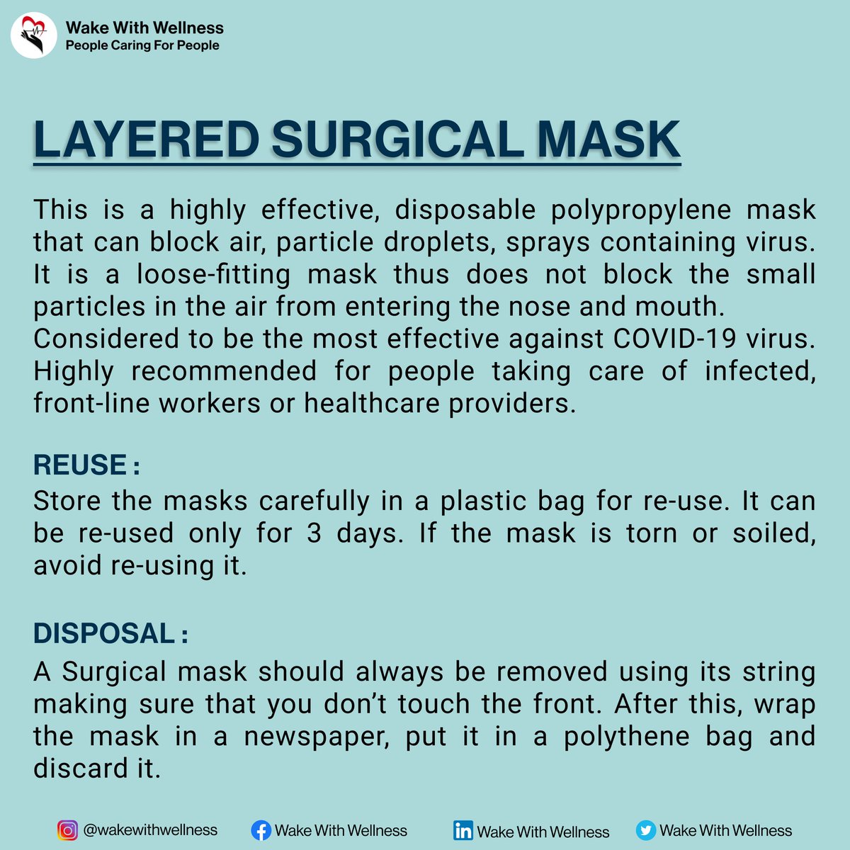 wakewwellness's tweet photo. All you need to know about different kinds of masks.
#mask #MaskUpIndia #COVIDisAirborne #WearAMask #COVIDIOTS #VaccinesWork #health #StaySafe #wellness #unitednations #WHO https://t.co/ypoOYzig9B