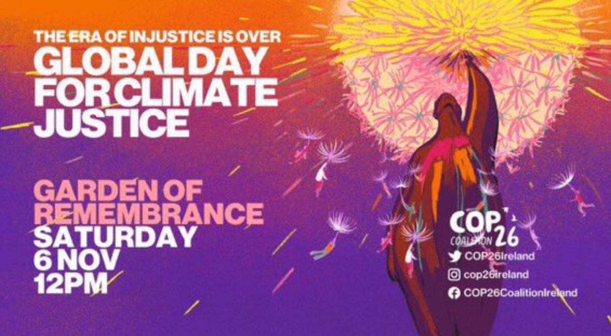 dublincycling's tweet photo. We'll be joining the @COP26Ireland March for Climate Justice this Saturday, 6th November.
Meeting at the Garden of Remembrance at 12 noon. Bring your bike!
#COP26 #ClimateJustice https://t.co/OFeOTTBC4H