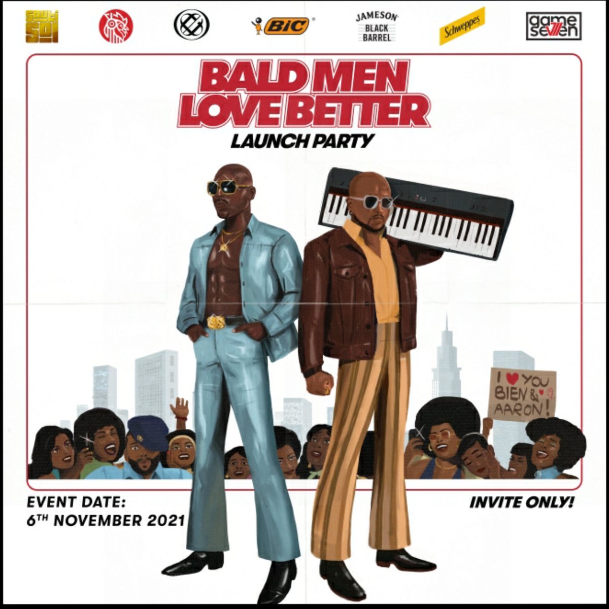 solgeneration_'s tweet photo. 🔊🔊 MAJOR ANNOUNCEMENT 🔊🔊
The time is here. The #BaldMenLoveBetterLaunchParty is set for this Saturday; 6th Nov and we can’t stay calm.
For a chance to win an invite; simply pre-add #BMLB on @AppleMusic, share a screenshot of it and tag @bienaimesol.
<https://t.co/EkYvsDifMC> https://t.co/R4BIZ4QmLp
