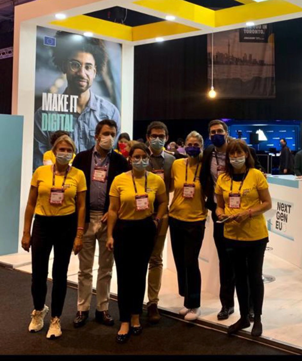 CoroGPla's tweet photo. @EU_IPO and @EU_Commission at @WebSummit. We are waiting for you in pavilion 3, booth 301!!! https://t.co/Ai8LcaEj1K