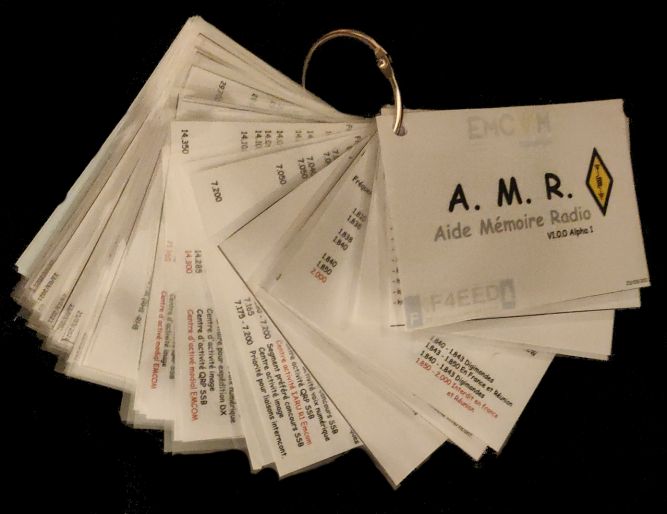 F4EED's tweet photo. Ajout d'une nouvelle fiche dans l' #AMR   c'est par ici https://t.co/1TfkFBZDeW #radioamateur #hamradio #SWL https://t.co/gAvbG10OMx