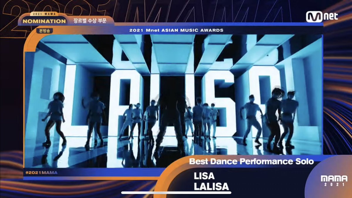 #LISA has now three #MAMA2021 nominations. Please be reminded that part of the voting criteria are digitals so we need to exert more effort in streaming as well while voting.